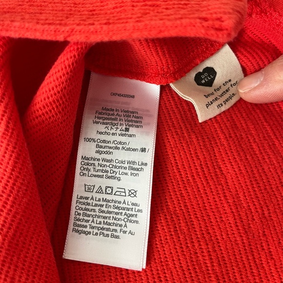 Madewell Top with Shoulder Ties - Picture 3 of 10